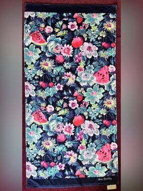 Vera Bradley Garden Picnic Beach Towel